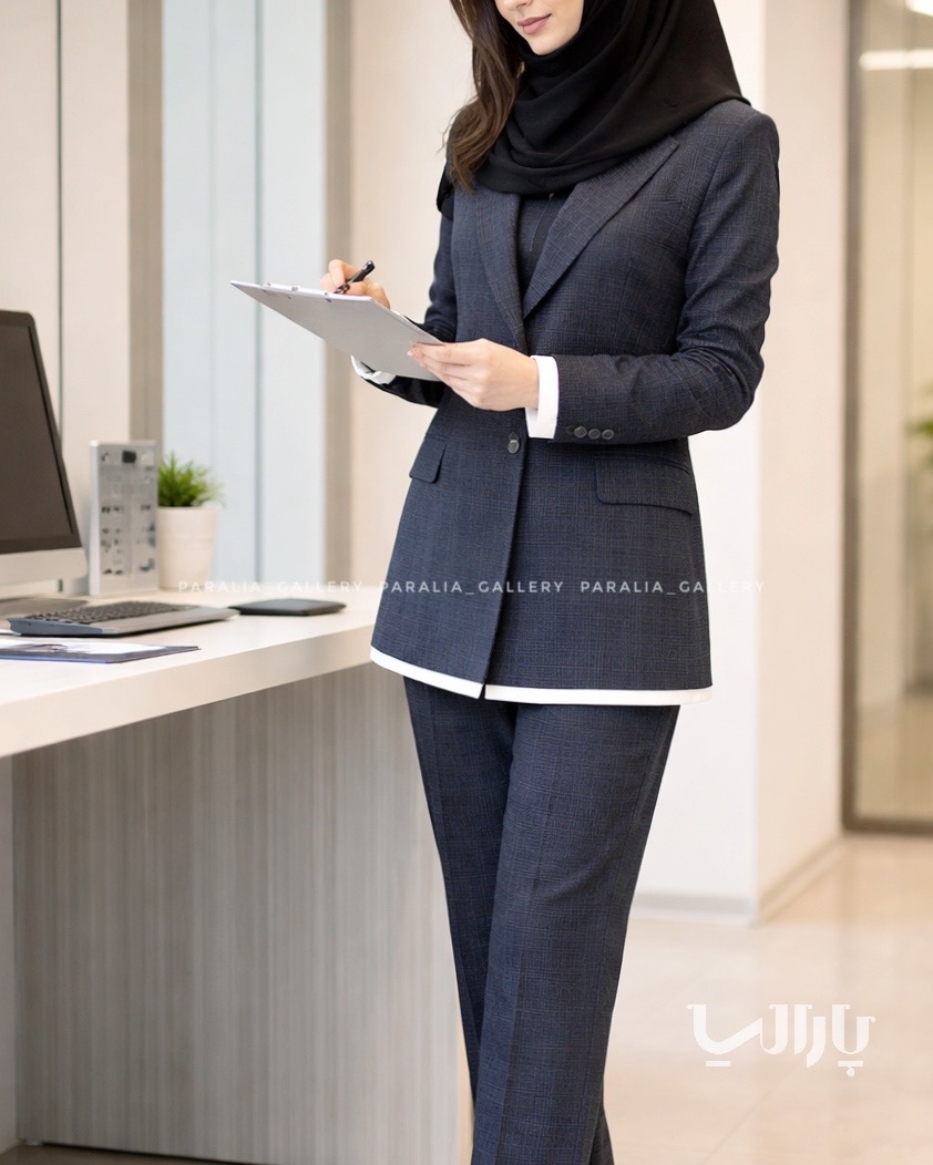 کت شلوار چهار خونه