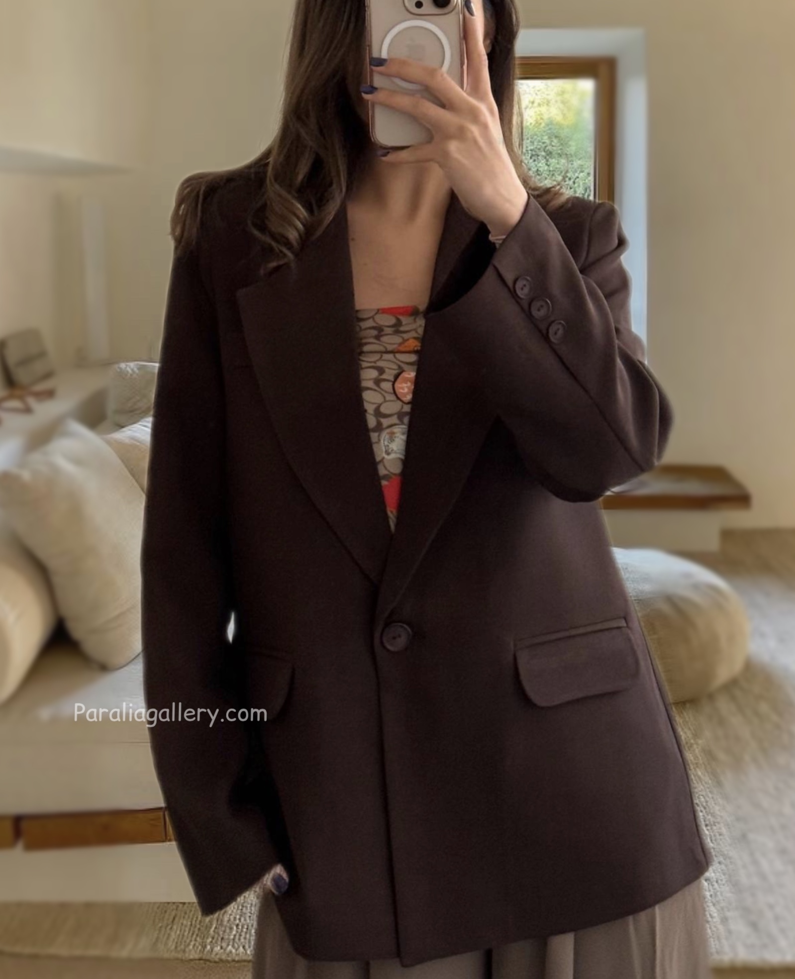 کت یقه انگلیسی هرمس